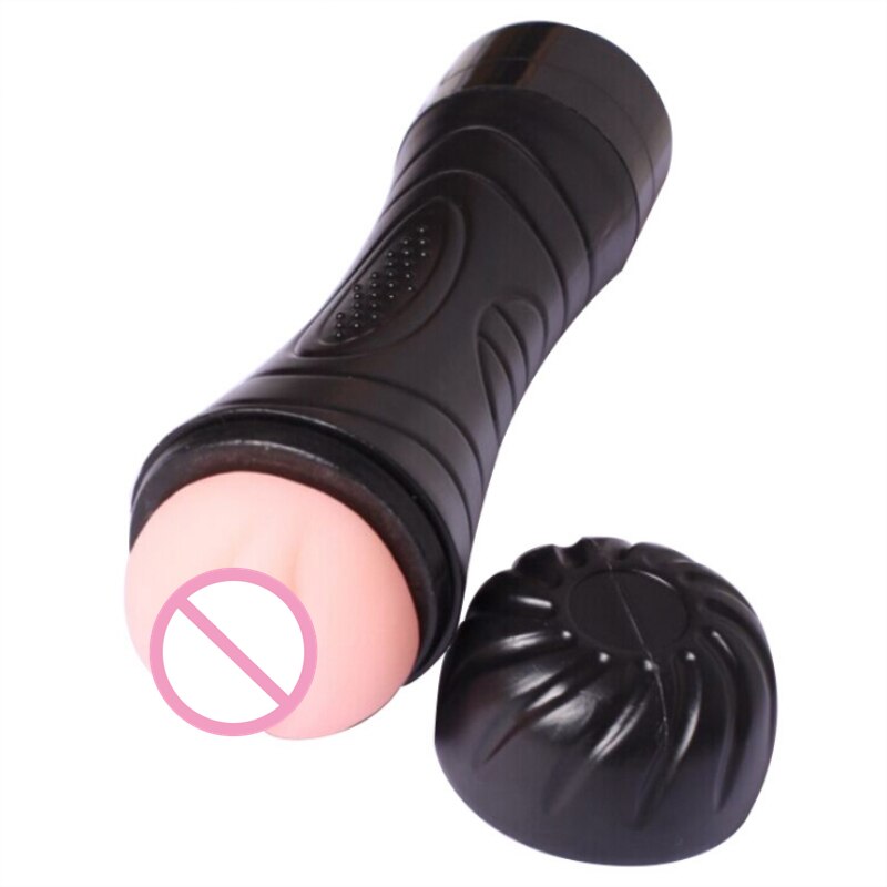 Men&#39;s Vaginal Thrilling Simulation Vagina Oral Aircraft Cup Sucking Vibrator Masturbation Cup Sex Toys For Men Adult Products
