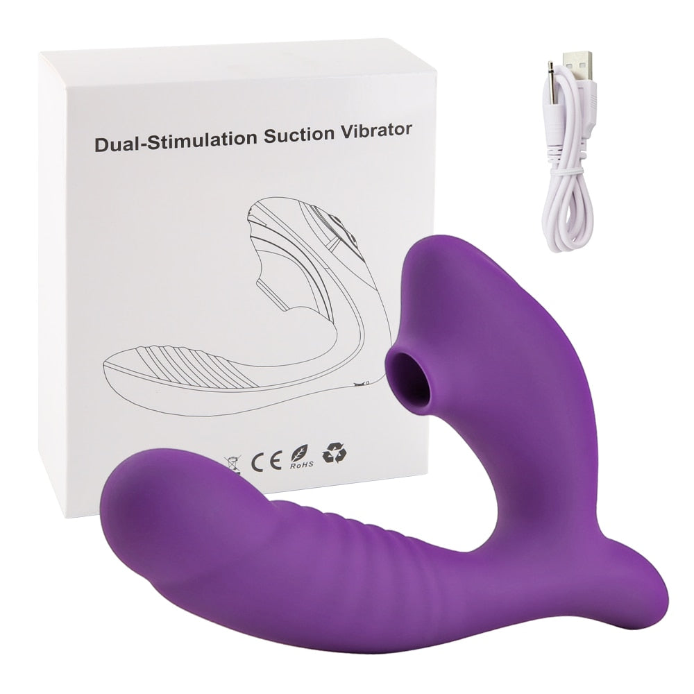 Silicone Vagina Sucking Vibrators 10 Speed Vibrating Oral Sex Clit Sucker Clitoris Stimulator Sex Toys for Woman Masturbation