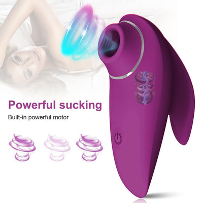 Sucking Vibrator Sex Toy For Women Vibrating Sucker Oral Clitoris Stimulator Sex Suction Vibrator Female Adults Product