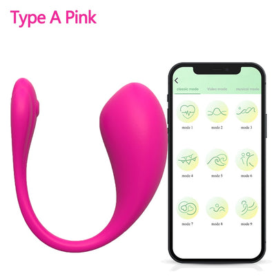 Wireless Sextoy Vibrating Egg Remote Vibrators Powerful App Control G Spot Dildo Vagina Massager Bluetooth For Women Clitoris 18